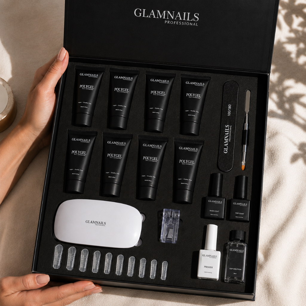 Polygel Starterset | 3+3 Gratis Kleuren Glamnailsprofessional