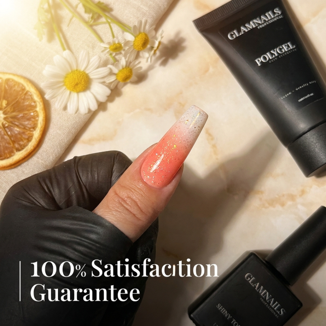 Polygel-startset | 2+2 gratis färger Glamnailsprofessional