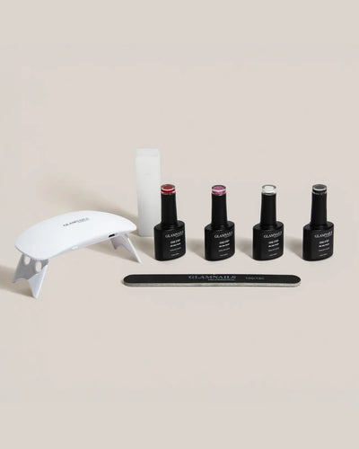 Glamnailsprofessional Gezondheid & beauty > Nagelverzorging > Nagelgel 3-in-1 One Step Gellak Premium Starterset | 2+2 Gratis Kleuren