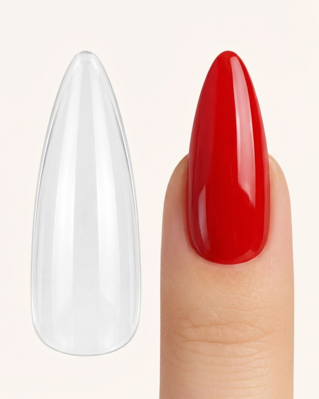 Glamnailsprofessional Dual Form Nageltips | Almond (120 stuks)